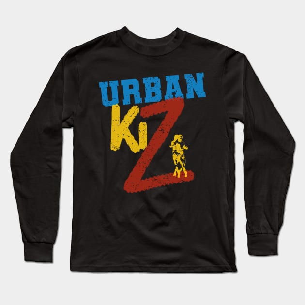 Kizomba Urban Kiz Kizombero Kizz Long Sleeve T-Shirt by Primo Style